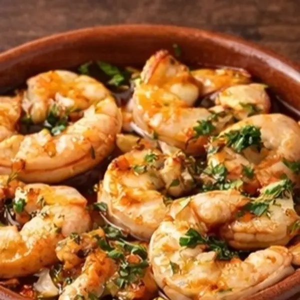 la-cancha-bistro - Camarones al Ajillo