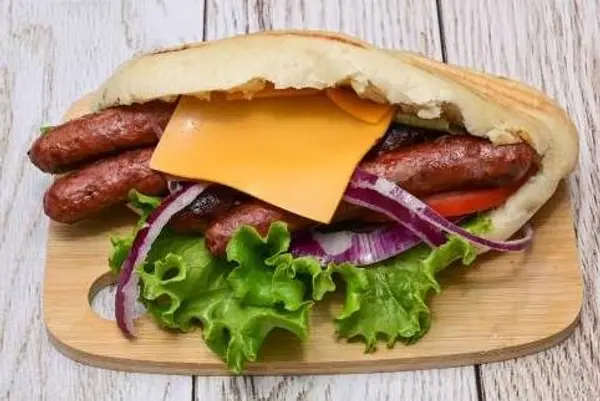 la-casa-food - Sandwich merguez