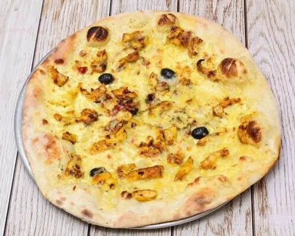 la-casa-food - Pizza au poulet curry