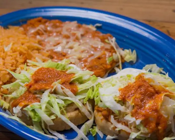 la-fiesta-taqueria - Two Sopes Plate