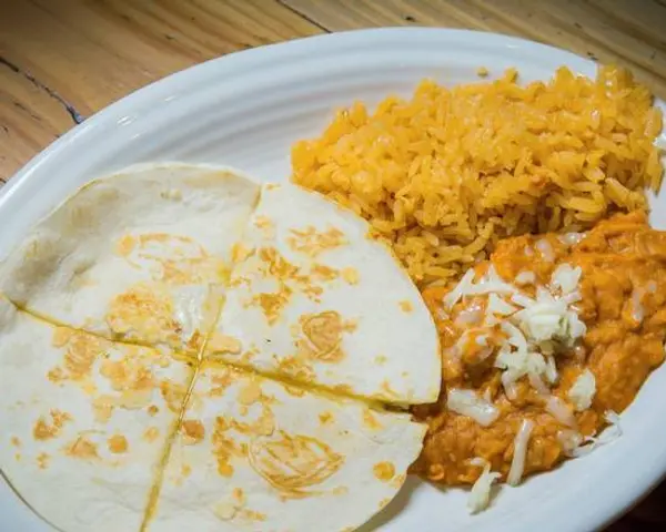 la-fiesta-taqueria - Kid's Quesadilla Plate