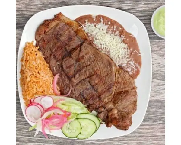 la-mexicana-grill - Asada Plate