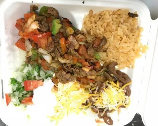 la-pinata - Fajitas Plate