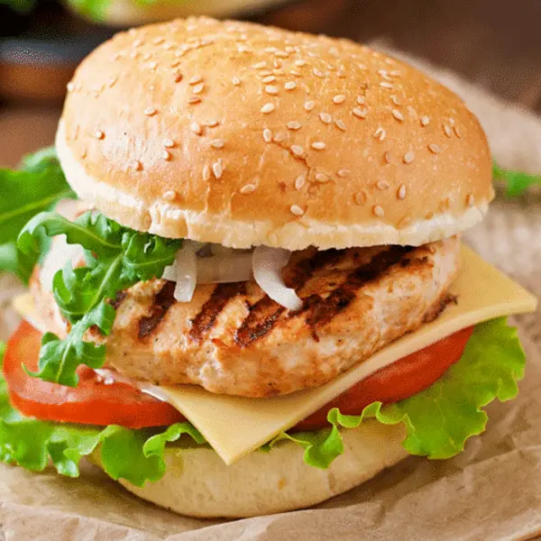 la-pizzera - ITALIAN CHICKEN BURGER