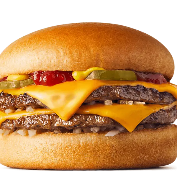 la-pizzera - THE DOUBLE DOUBLE   CHEESE BURGER