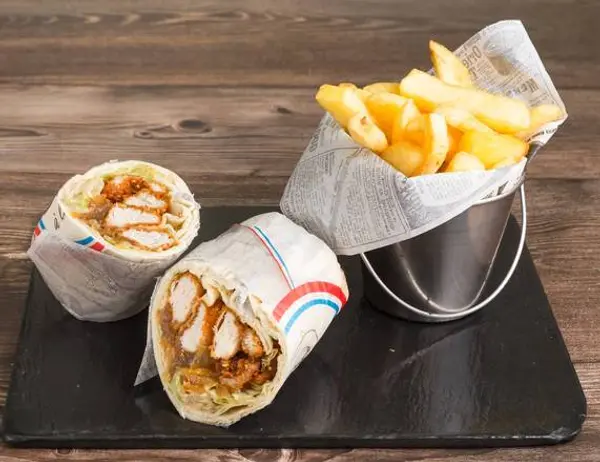 latelier-burger-levallois - Wrap Poulet Pané