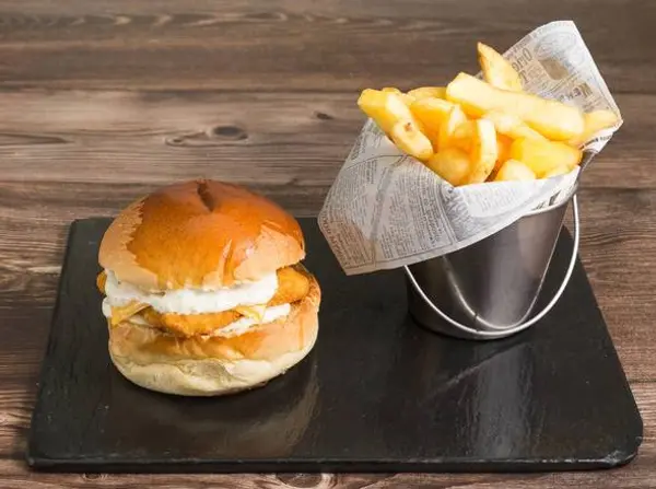 latelier-burger-levallois - Double Fish Burger