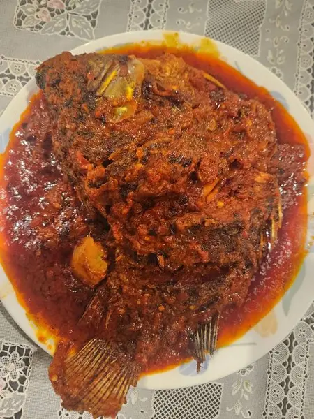 latha-african-style-bbq - GRAVY WHOLE TILAPIA