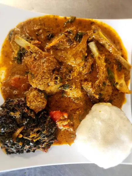 latha-african-style-bbq - LAMB STEW WITH 2 SIDES