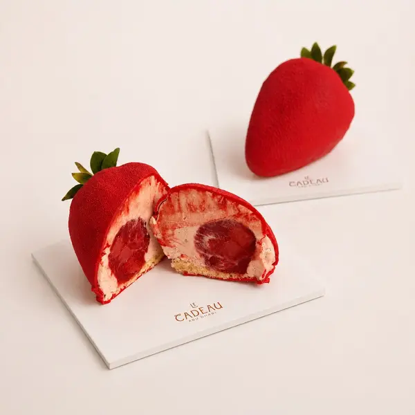 le-cadeau-uae - Trompe l'oeil strawverry
