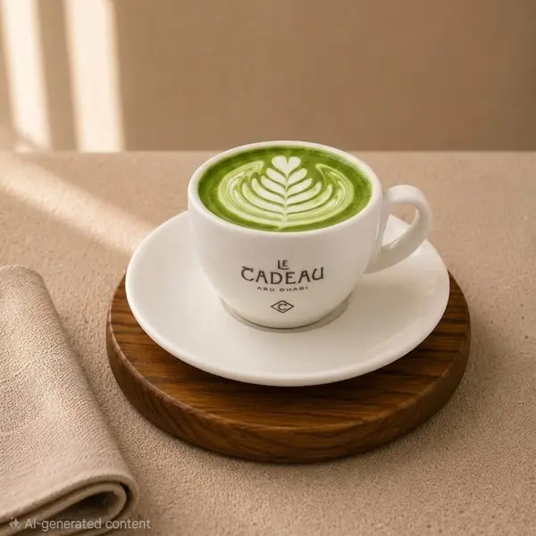 le-cadeau-uae - Hot matcha Latte