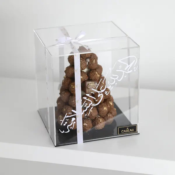 le-cadeau - Nutella Truffle Tower with Message