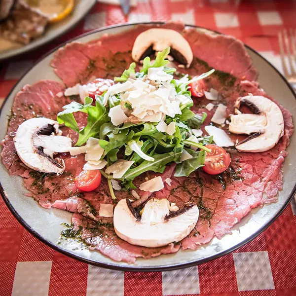 le-chat-bossu - Carpaccio de bœuf