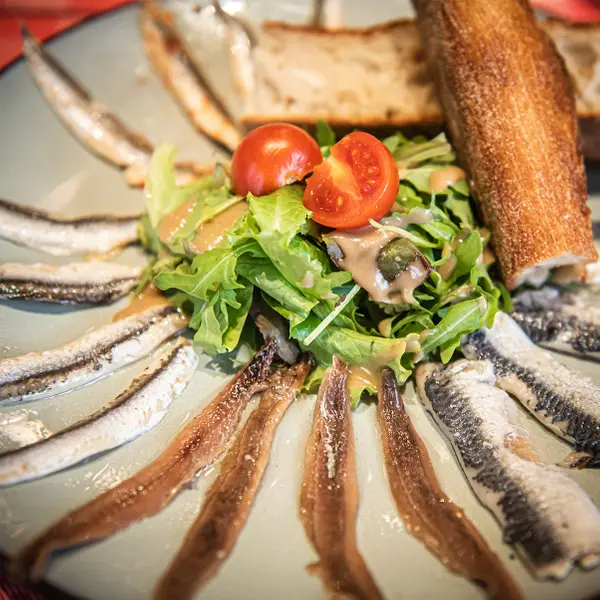 le-chat-bossu - Sardines & anchois marinées au basilic