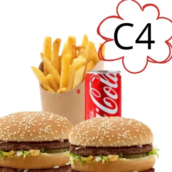 le-corot-tacos-sandwichs-pizzas-burger - Formule C4