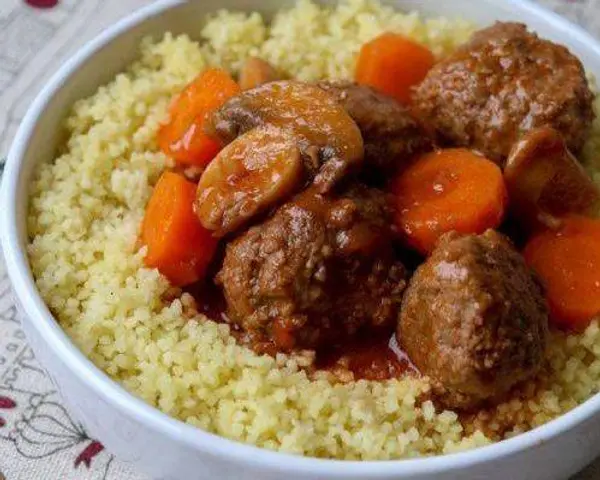 le-narjis - Couscous boulettes