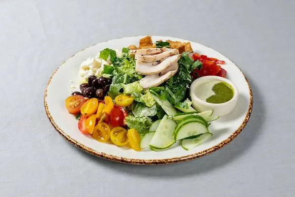 le-pain-quotidien - Mediterranean Caesar with Chicken