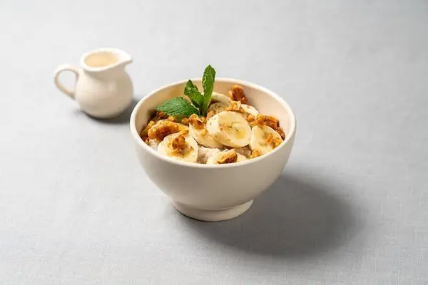 le-pain-quotidien - Organic Steel-Cut Oatmeal with Honey Walnuts and Banana