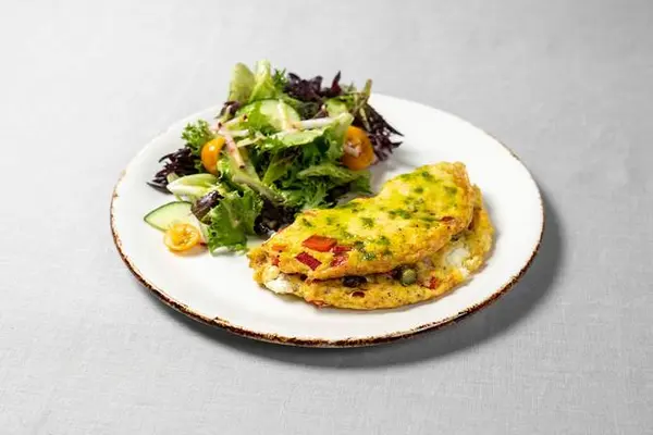 le-pain-quotidien - Mushroom & Goat Cheese Omelette