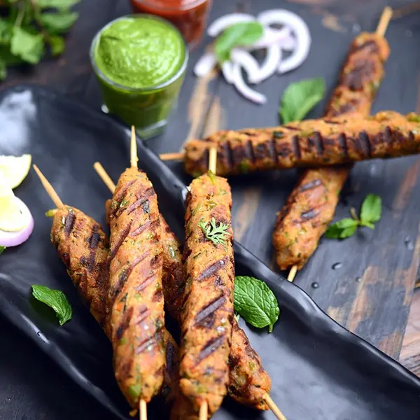 le-selena - Veg Seekh Kabab