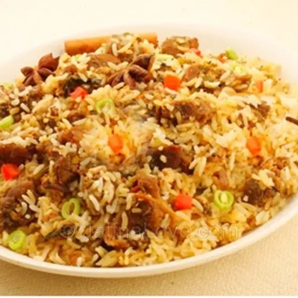 le-selena - Mutton Schezwan Fried Rice