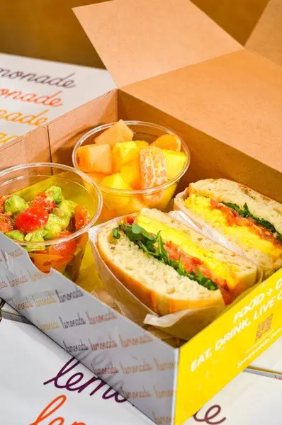 lemonade - Breakfast Box Full Sandwich