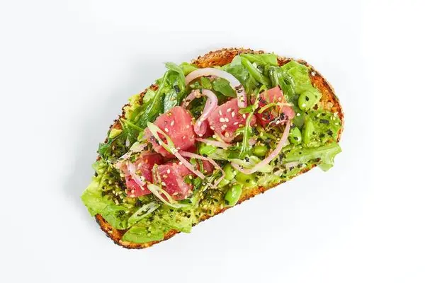 lemonade - Poke-avo Toast