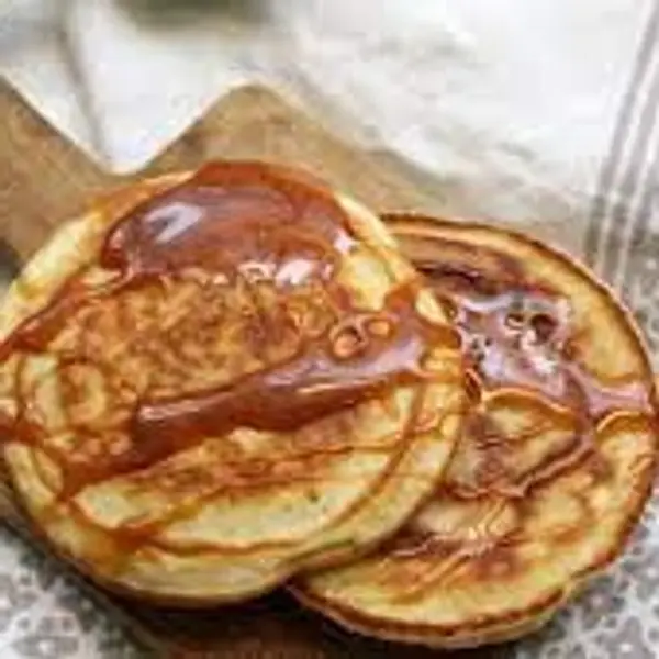 les-box-gourmandes - Duo of salted butter caramel pancakes