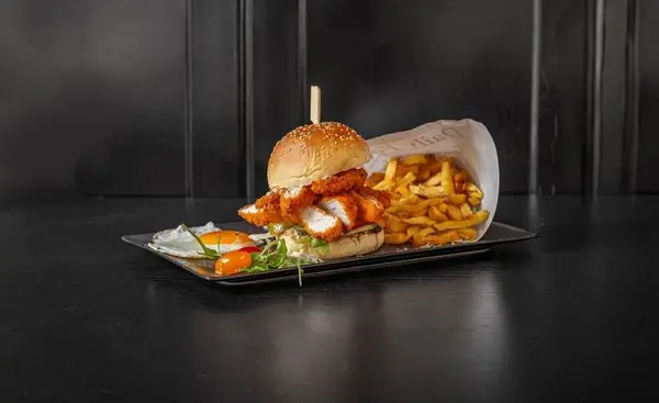 les-garcons-bouchers-restaurant-cacher - Chickenburger