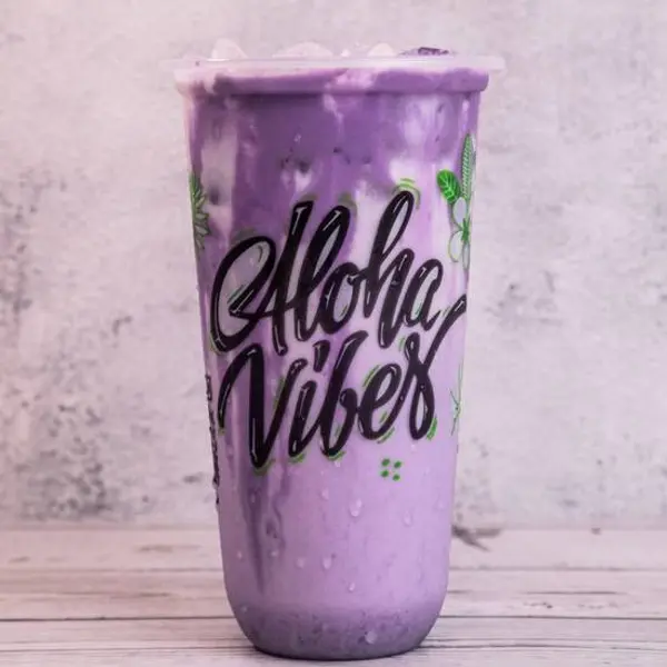 lilikoi-boba-cafe - Ube Horchata, 24oz