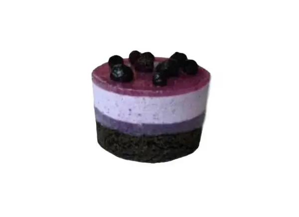 lilikoi-boba-cafe - Blueberry Mousse Cake