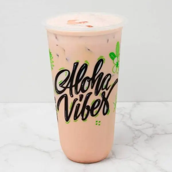 lilikoi-boba-poke - Sakura Crema Milk Tea, 24oz