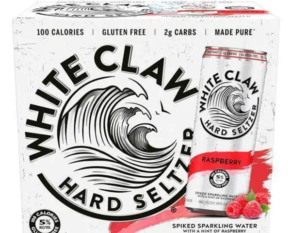 limoncello - White Claw Raspberry, 6pk-12oz canned hard seltzer (5.0% ABV)