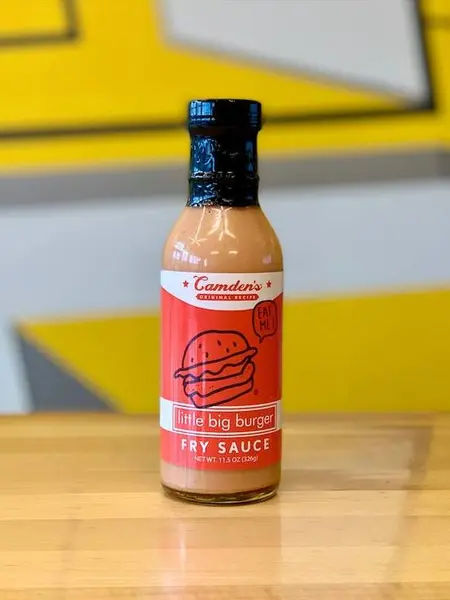 little-big-burger - fry sauce bottle