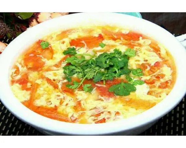 little-sichuan - Tomato Egg Flower Soup 番茄蛋花汤