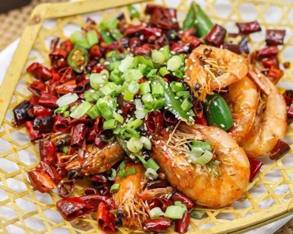 little-sichuan - Dry Spicy Prawns (with Shell) 香辣跳跳虾