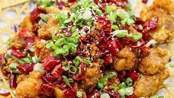 little-szechuan-sf - J2. Braised Crispy Chicken with Red Chili Oil重庆辣子鸡