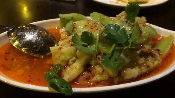 little-szechuan-sf - B9. Cucumber Salad Plate / 凉拌黄瓜