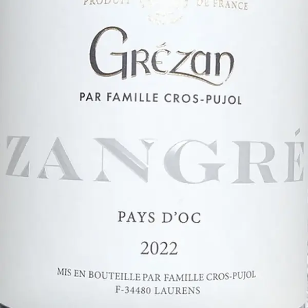 lochness - Zangré Pays d'Oc (12,5%vol)