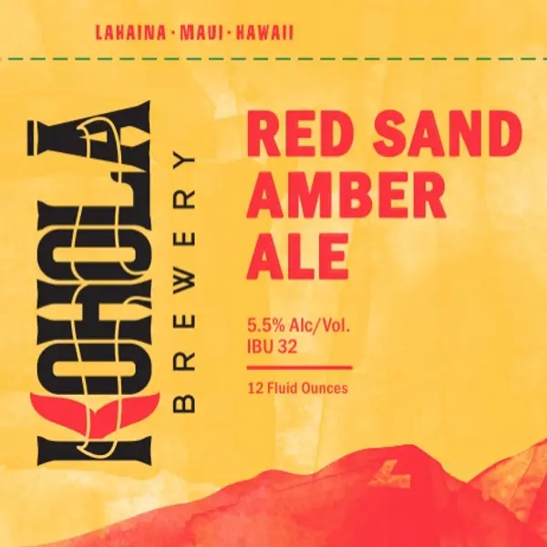 lokahi-brewing-company - Red Sand Amber Ale - Kohola Brewery - 12oz