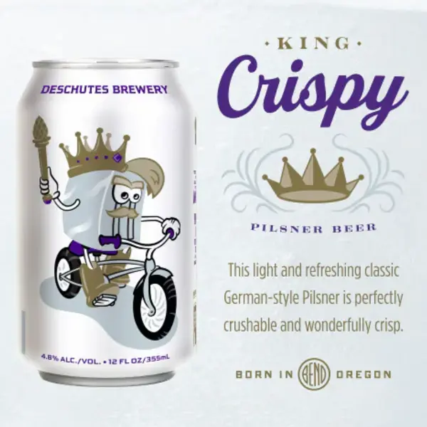 lokahi-brewing-company - King Crisp Pilsner - Deschutes - 12oz