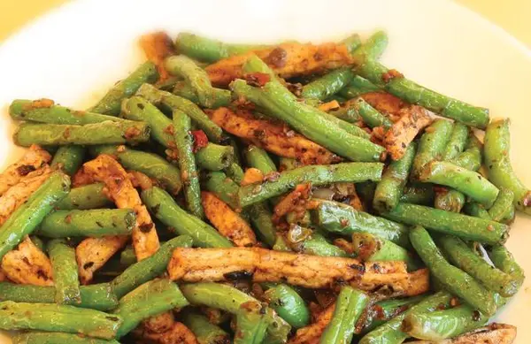 loving-hut - Szechuan Green Bean - E6