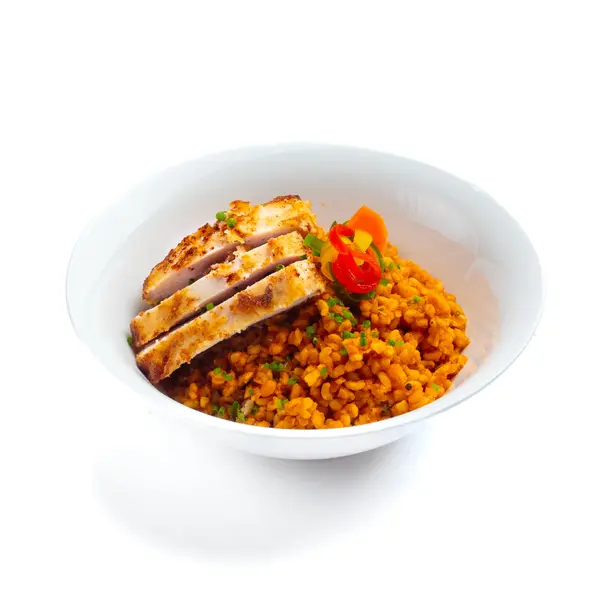 low-calories-al-jahili - دجاج مع البرغل