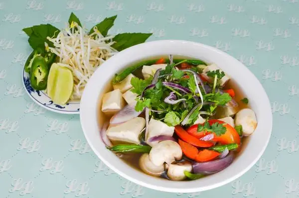 luc-lac-vietnamese-kitchen - Pho Tofu & Veggies (Beef Broth)