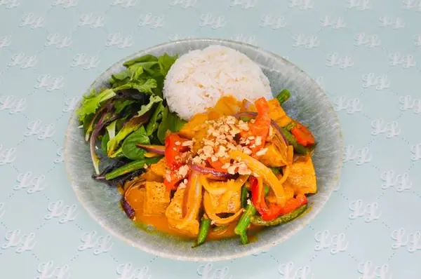 luc-lac-vietnamese-kitchen - Peanut Curry Tofu