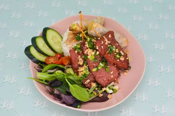 luc-lac-vietnamese-kitchen - Rice Bowl - Nem Nuong