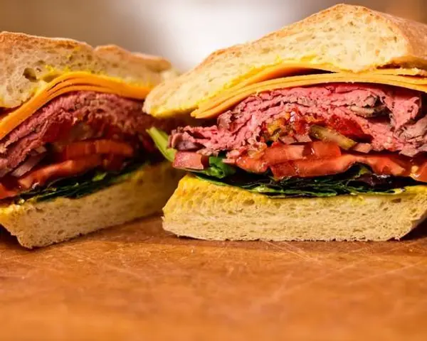 lucca-delicatessen - The Classic Roast Beef And Cheddar