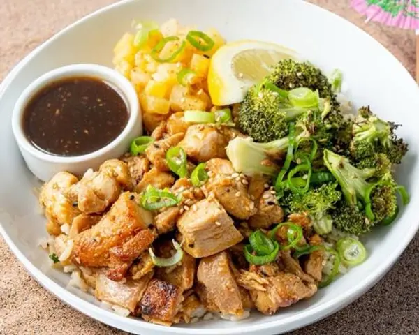 lulubowls - Pineapple Teriyaki Chicken