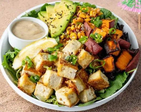 lulubowls - Sesame Tofu Salad