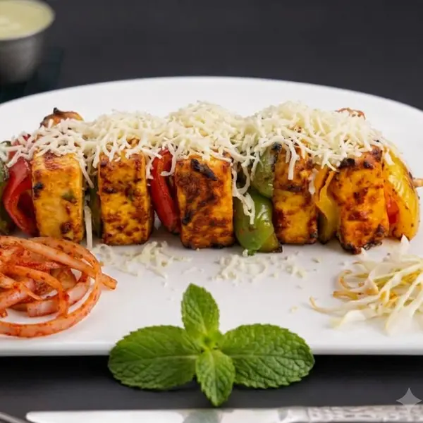 luxury-cafe - Cheesy paneer tikka (6 pc)